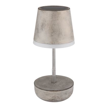 Globo - LED aurinkokäyttöinen lamppu 10xLED/0,06W/3V IP44 800 mAh harmaa