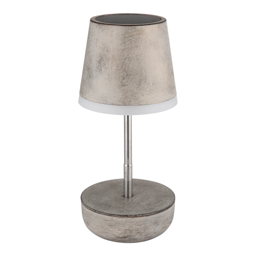 Globo - LED aurinkokäyttöinen lamppu 10xLED/0,06W/3V IP44 800 mAh harmaa