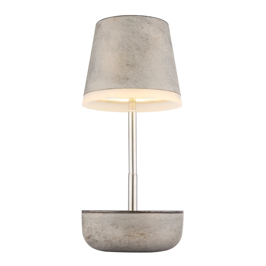 Globo - LED aurinkokäyttöinen lamppu 10xLED/0,06W/3V IP44 800 mAh harmaa