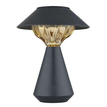 Globo - LED aurinkokäyttöinen lamppu 10xLED/0,06W/1,2V IP44 600 mAh musta