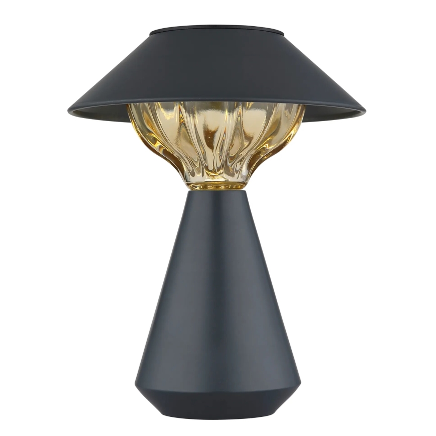 Globo - LED aurinkokäyttöinen lamppu 10xLED/0,06W/1,2V IP44 600 mAh musta