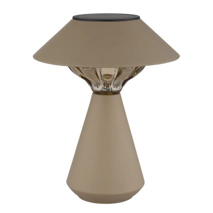 Globo - LED aurinkokennovalo 10xLED/0,06W/1,2V IP44 600 mAh ruskea