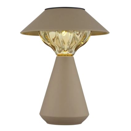 Globo - LED aurinkokennovalo 10xLED/0,06W/1,2V IP44 600 mAh ruskea