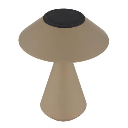 Globo - LED aurinkokennovalo 10xLED/0,06W/1,2V IP44 600 mAh ruskea