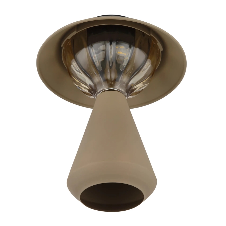 Globo - LED aurinkokennovalo 10xLED/0,06W/1,2V IP44 600 mAh ruskea