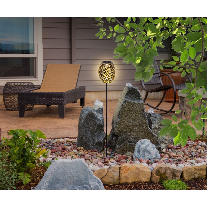 Globo - LED-aurinkovalaistus 3in1 LED/0,06W/3,2V 3000K IP44