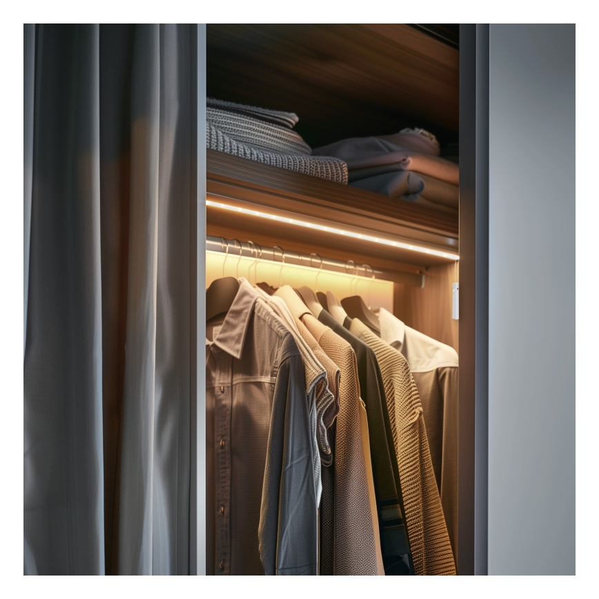 Globo - LED-nauha anturilla LED/1,5W/6V 4xAAA 3000K 1,5 m