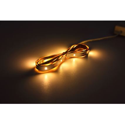 Globo - LED-nauha anturilla LED/1,5W/6V 4xAAA 3000K 1,5 m