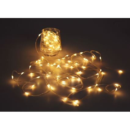 Globo - LED-nauha 50xLED/0,06W/5V 5 m 8 toimintoa