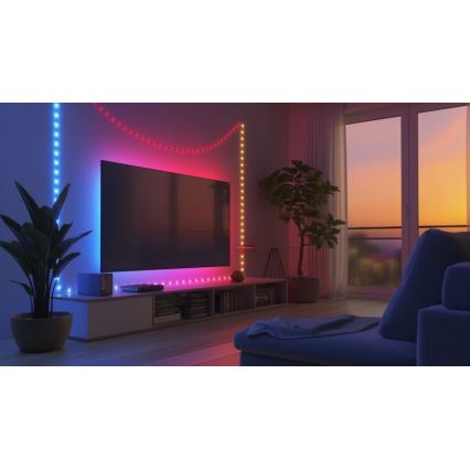 Globo - LED RGB-nauha 50xLED/0,06W/5V 5 m 27 toimintoa