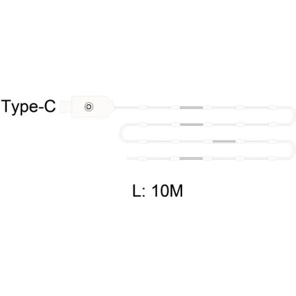 Globo - LED RGB-nauha 100xLED/0,06W/5V 10 m 27 toimintoa