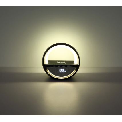 Globo - LED RGB kosketusohjattu ladattava pöytälamppu kaiuttimella LED/3,5W/5V 1800 mAh