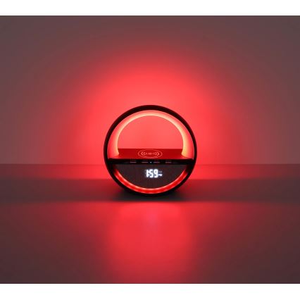 Globo - LED RGB kosketusohjattu ladattava pöytälamppu kaiuttimella LED/3,5W/5V 1800 mAh