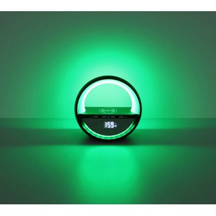 Globo - LED RGB kosketusohjattu ladattava pöytälamppu kaiuttimella LED/3,5W/5V 1800 mAh