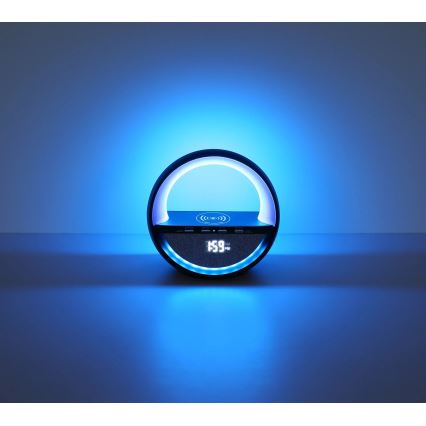 Globo - LED RGB kosketusohjattu ladattava pöytälamppu kaiuttimella LED/3,5W/5V 1800 mAh