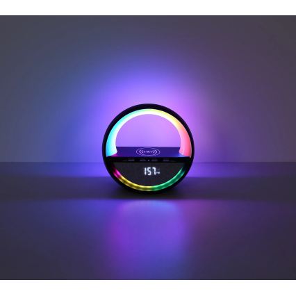 Globo - LED RGB kosketusohjattu ladattava pöytälamppu kaiuttimella LED/3,5W/5V 1800 mAh