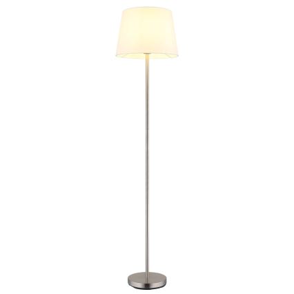 Globo - lattiavalaisin 1xE27/40W/230V valkoinen/mattakromi