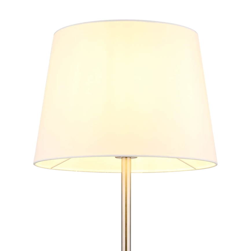 Globo - lattiavalaisin 1xE27/40W/230V valkoinen/mattakromi