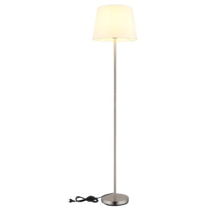 Globo - lattiavalaisin 1xE27/40W/230V valkoinen/mattakromi