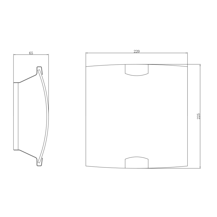 Globo - Seinävalaisin 1xE27/60W/230V