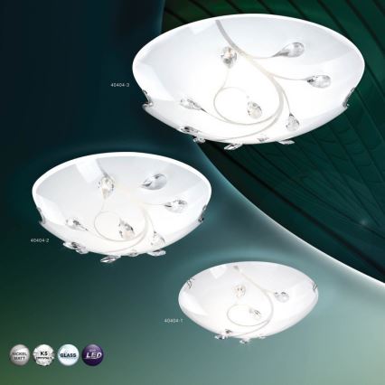 Globo - Kattovalo 3xE27/40W/230V