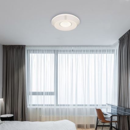 Globo - Himmennettävä LED-kattovalaisin LED/24W/230V 2700-6500K + kauko-ohjaus