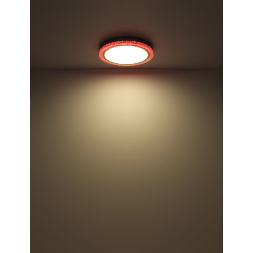 Globo - LED RGBW himmennettävä kattovalaisin LED/20W/230V 2700-6500K + kaukosäädin
