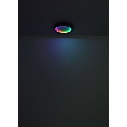 Globo - LED RGBW himmennettävä kattovalaisin LED/24W/230V 2700-6000K + kaukosäädin