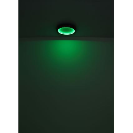 Globo - LED RGBW himmennettävä kattovalaisin LED/24W/230V 2700-6000K + kaukosäädin