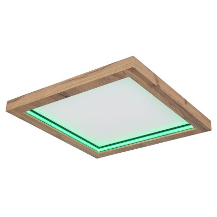 Globo - LED RGBW himmennettävä kattovalaisin LED/24W/230V 2700-6000K + kaukosäädin