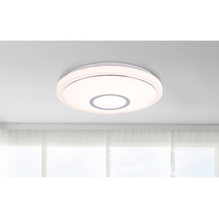 Globo - LED RGBW himmennettävä kattovalaisin LED/16W/230V 2700-6500K WiFi Tuya + kaukosäädin