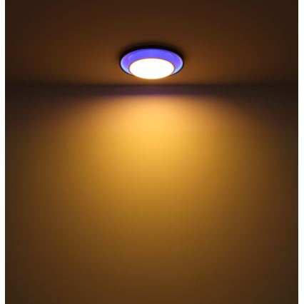 Globo - LED RGBW himmennettävä kattovalaisin LED/21W/230V 2700-6500K + kaukosäädin