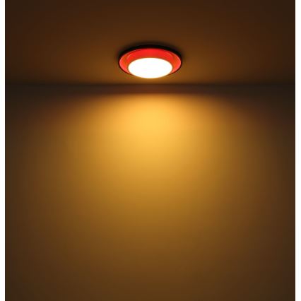 Globo - LED RGBW himmennettävä kattovalaisin LED/21W/230V 2700-6500K + kaukosäädin