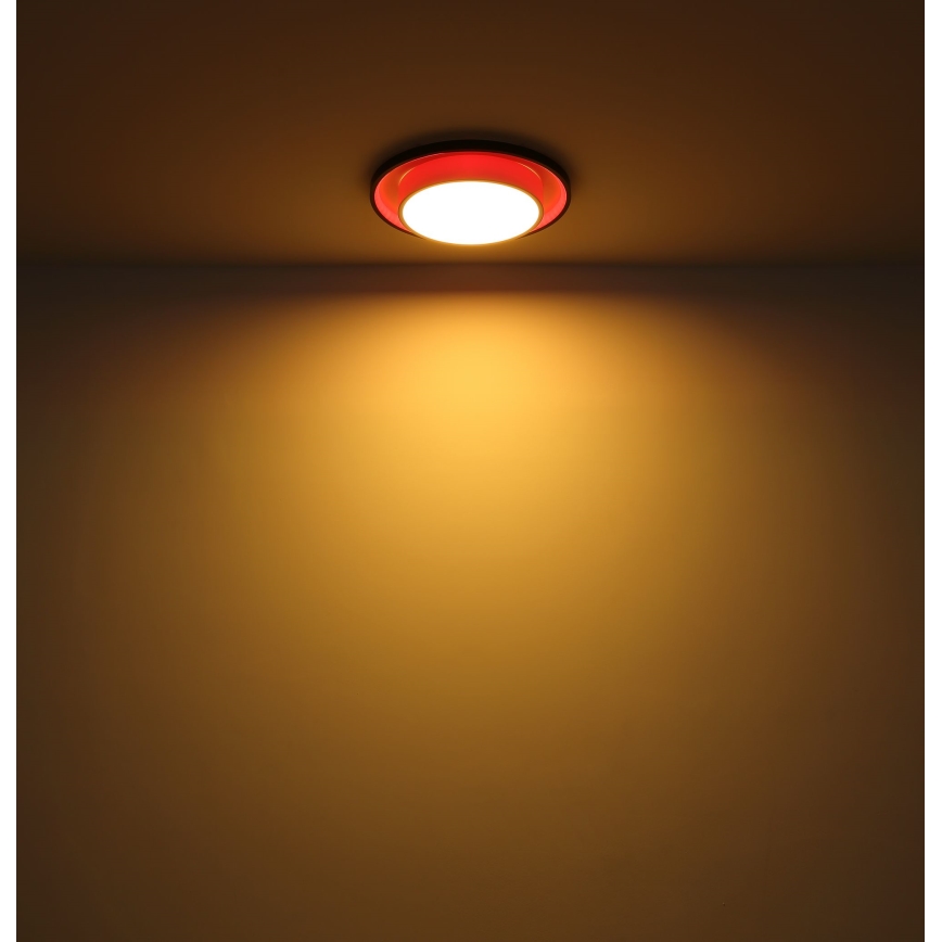 Globo - LED RGBW himmennettävä kattovalaisin LED/21W/230V 2700-6500K + kaukosäädin