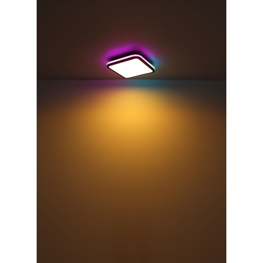 Globo - LED RGBW Himmennettävä kattovalo LED/40W/230V 2700-6500K + kauko-ohjaus