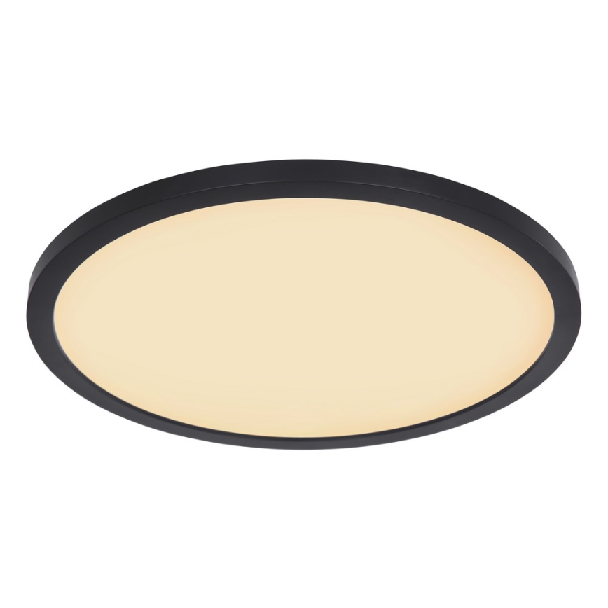 Globo - Himmennettävä kylpyhuoneen LED-kattovalaisin LED/18W/230V halkaisija 29,4 cm IP44 musta