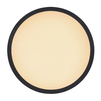 Globo - Himmennettävä kylpyhuoneen LED-kattovalaisin LED/18W/230V halkaisija 29,4 cm IP44 musta