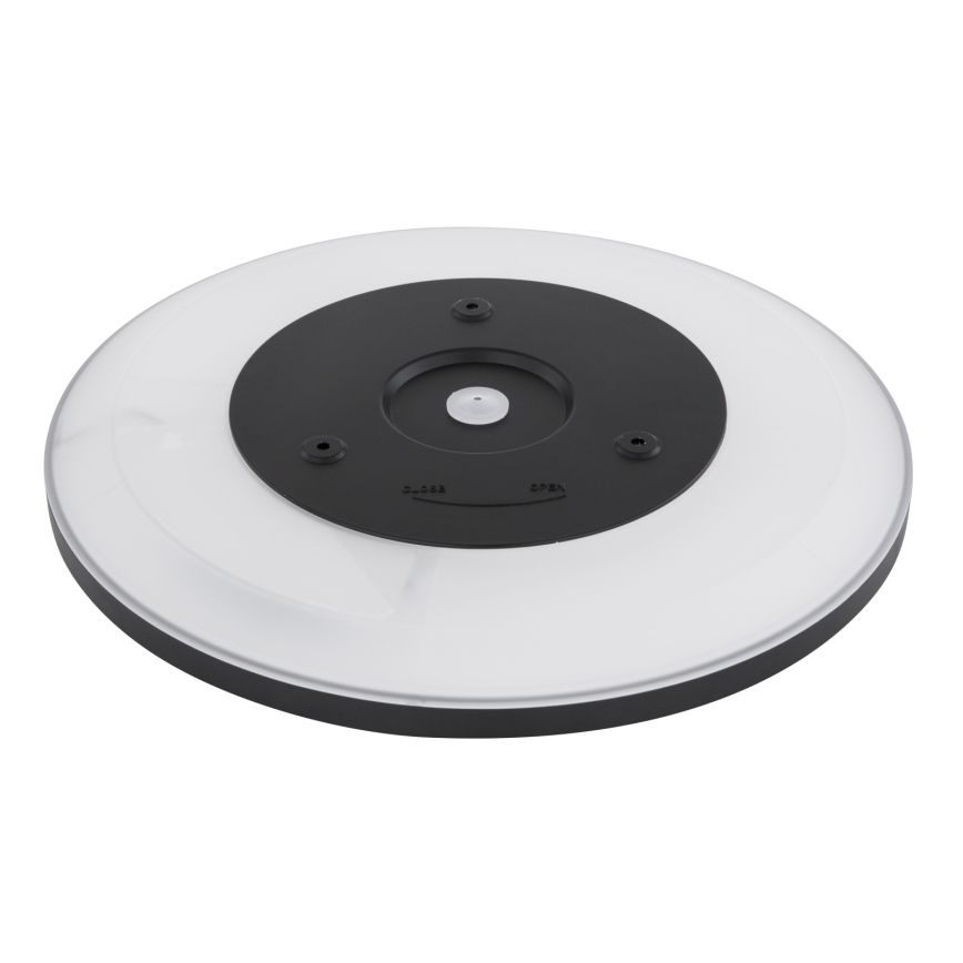 Globo - Himmennettävä kylpyhuoneen LED-kattovalaisin LED/18W/230V halkaisija 29,4 cm IP44 musta