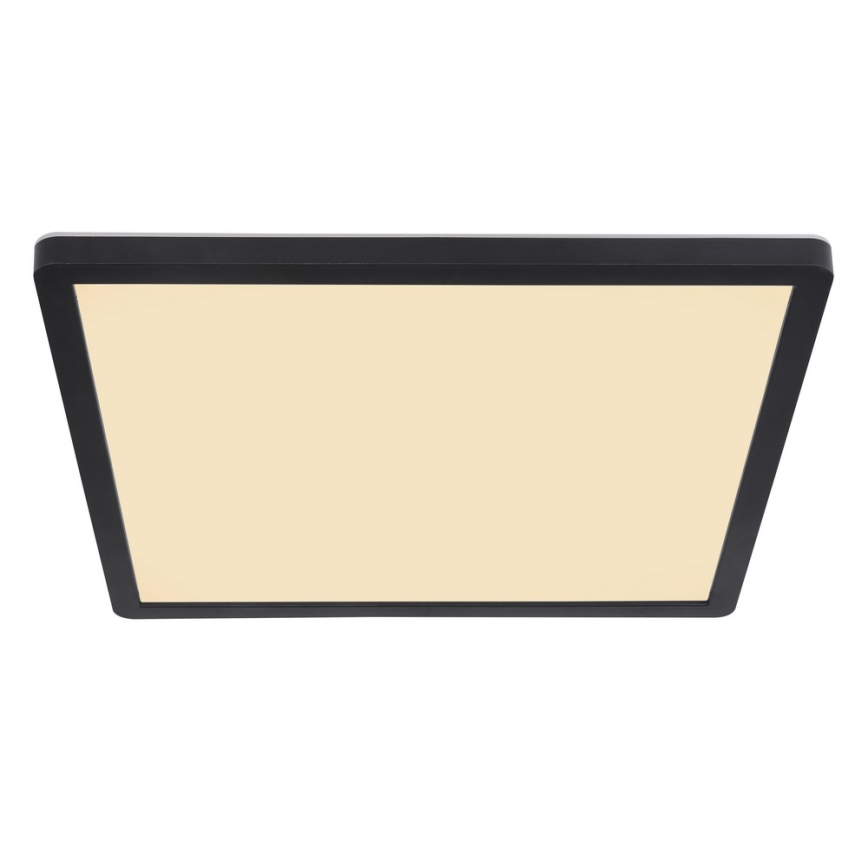 Globo - Himmennettävä kylpyhuoneen LED-kattovalaisin LED/18W/230V 29,4x29,4 cm IP44 musta