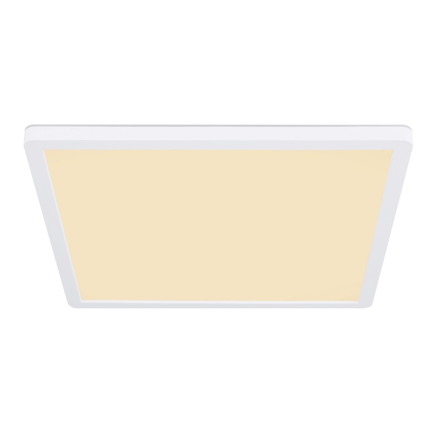 Globo - Himmennettävä kylpyhuoneen LED-kattovalaisin LED/18W/230V 29,4x29,4 cm IP44 valkoinen