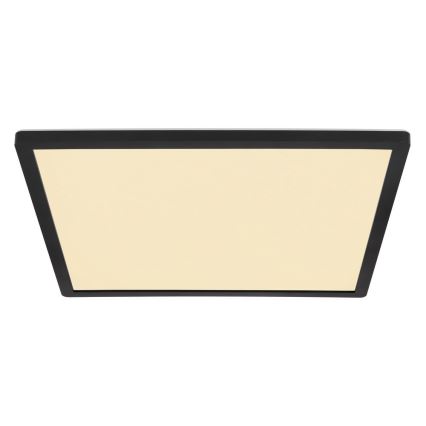 Globo - Himmennettävä kylpyhuoneen LED-kattovalaisin LED/24W/230V 42x42 cm IP44 musta