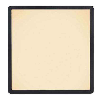 Globo - Himmennettävä kylpyhuoneen LED-kattovalaisin LED/24W/230V 42x42 cm IP44 musta