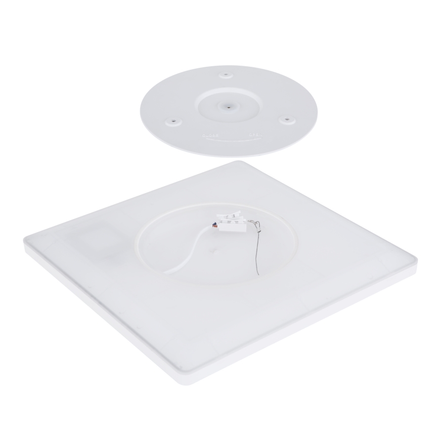 Globo - LED himmennettävä kylpyhuoneen kattovalaisin LED/24W/230V 42x42 cm IP44 valkoinen