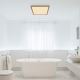 Globo - Himmennettävä kylpyhuoneen LED-kattovalaisin LED/24W/230V 42x42 cm IP44 ruskea