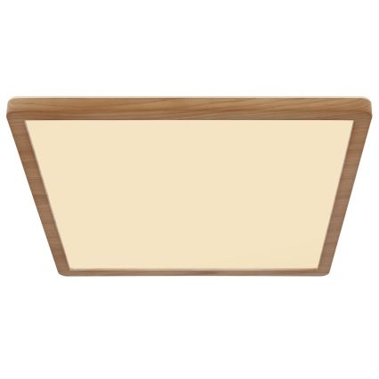 Globo - Himmennettävä kylpyhuoneen LED-kattovalaisin LED/24W/230V 42x42 cm IP44 ruskea