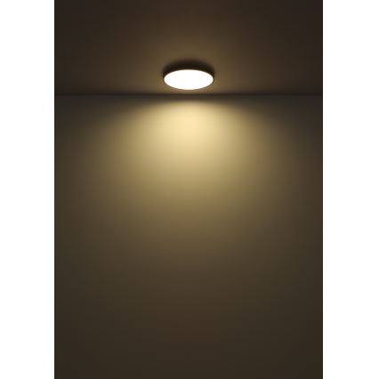 Globo - LED-kattovalaisin LED/15W/230V 4000K halkaisija 23 cm musta