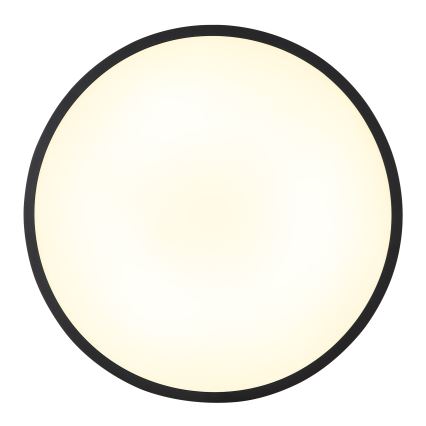 Globo - LED-kattovalaisin LED/15W/230V 4000K halkaisija 23 cm musta