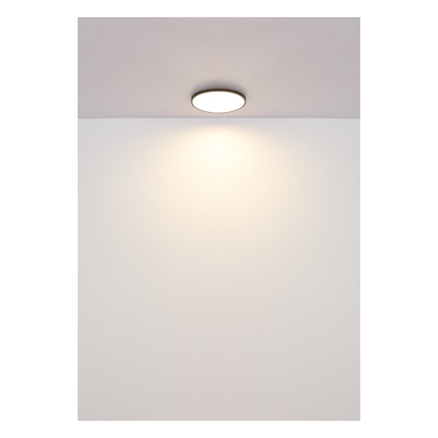 Globo - LED-kattovalaisin LED/32W/230V 4000K halkaisija 40 cm musta