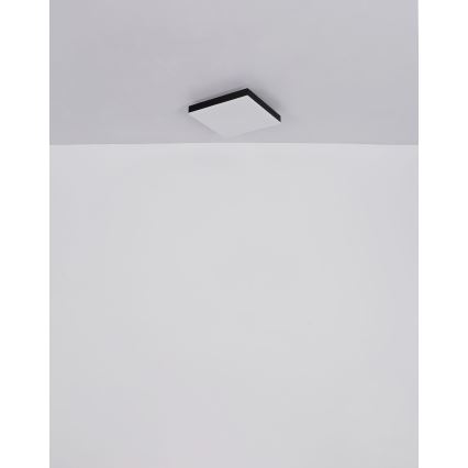 Globo - Himmennettävä LED-kattovalaisin LED/24W/230V 2700-6500K musta + kauko-ohjaus