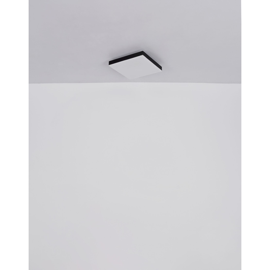 Globo - Himmennettävä LED-kattovalaisin LED/24W/230V 2700-6500K musta + kauko-ohjaus